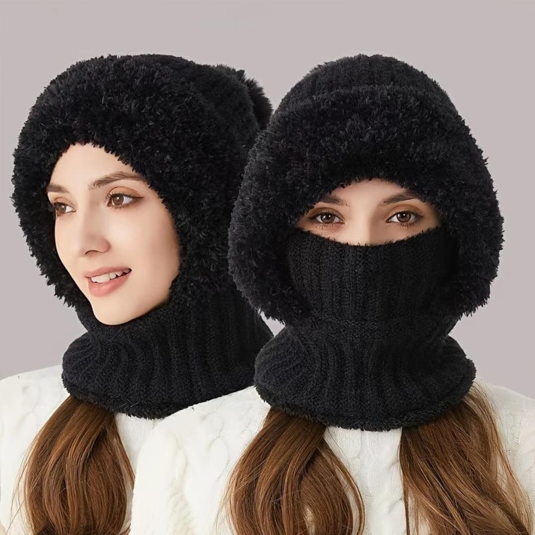 Αντιανεμική Ρυθμιζόμενη Μάσκα Σκι Balaclava από Fleece Sherpa με Περικαταστρωματική Λαιμού