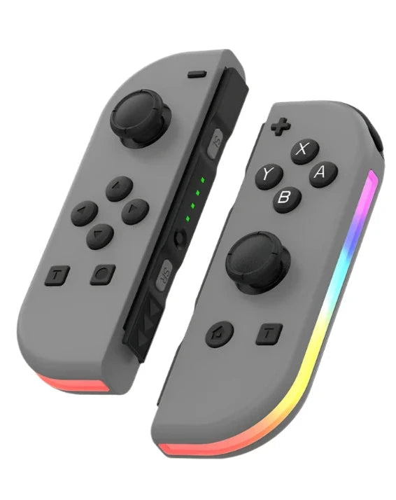 Ασύρματο Χειριστήριο Bluetooth Joystick για Switch με LED και Μοναδικά Χρώματα