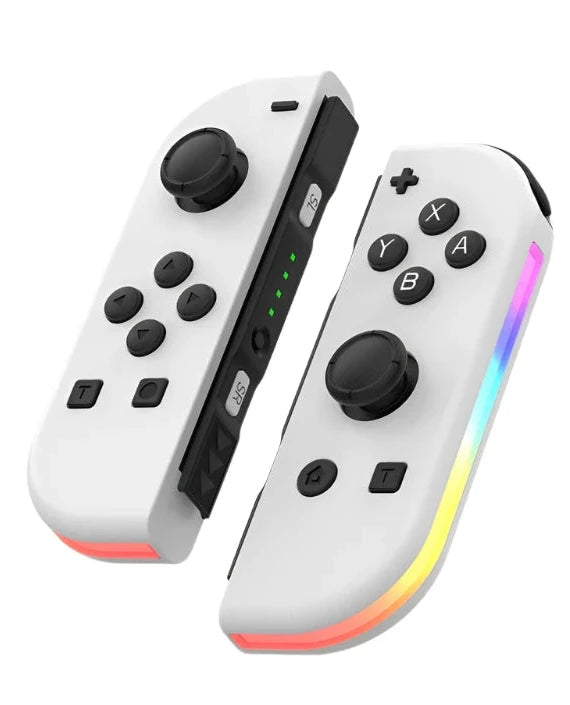 Ασύρματο Χειριστήριο Bluetooth Joystick για Switch με LED και Μοναδικά Χρώματα