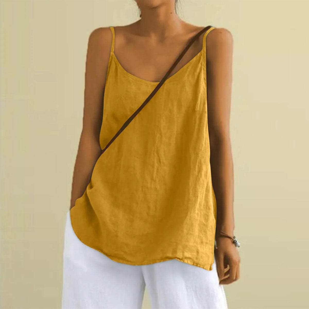 Γυναικείο Τοπ Camisole με Λαιμόκοψη V