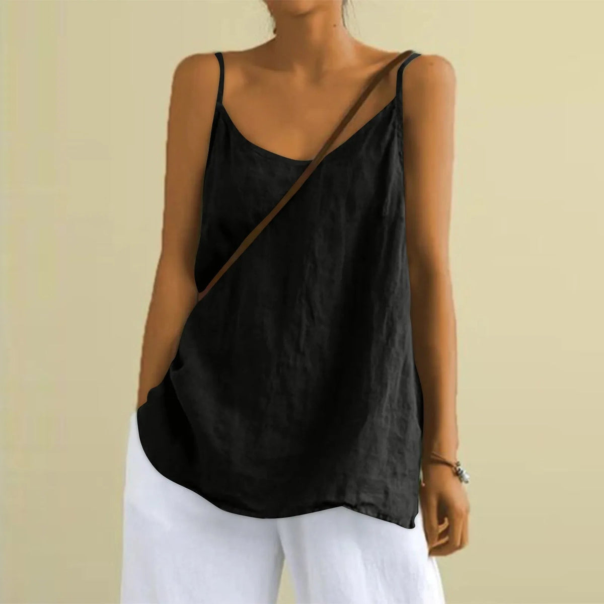 Γυναικείο Τοπ Camisole με Λαιμόκοψη V