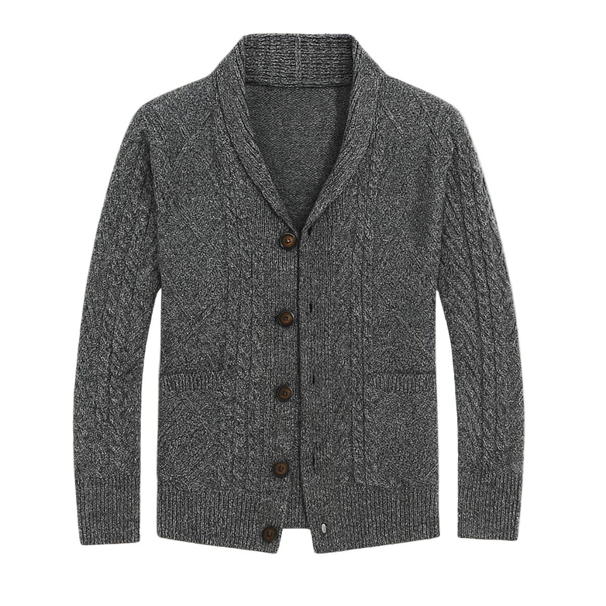Ανδρική Ζακέτα Cardigan σε Χαλαρή Εφαρμογή