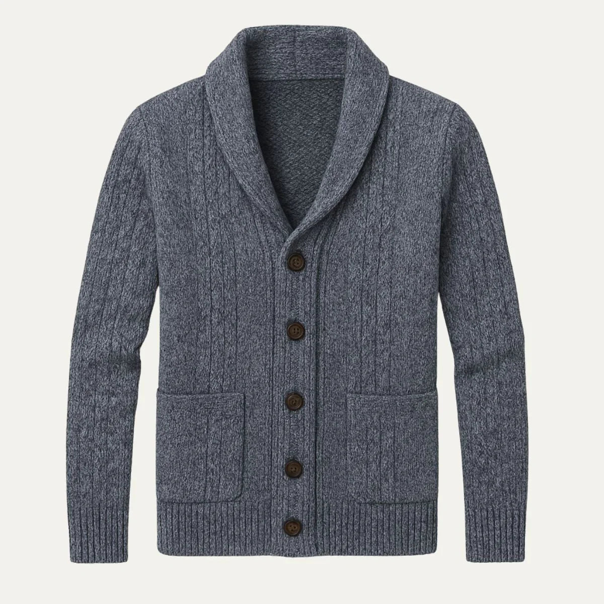 Ανδρική Ζακέτα Cardigan σε Χαλαρή Εφαρμογή