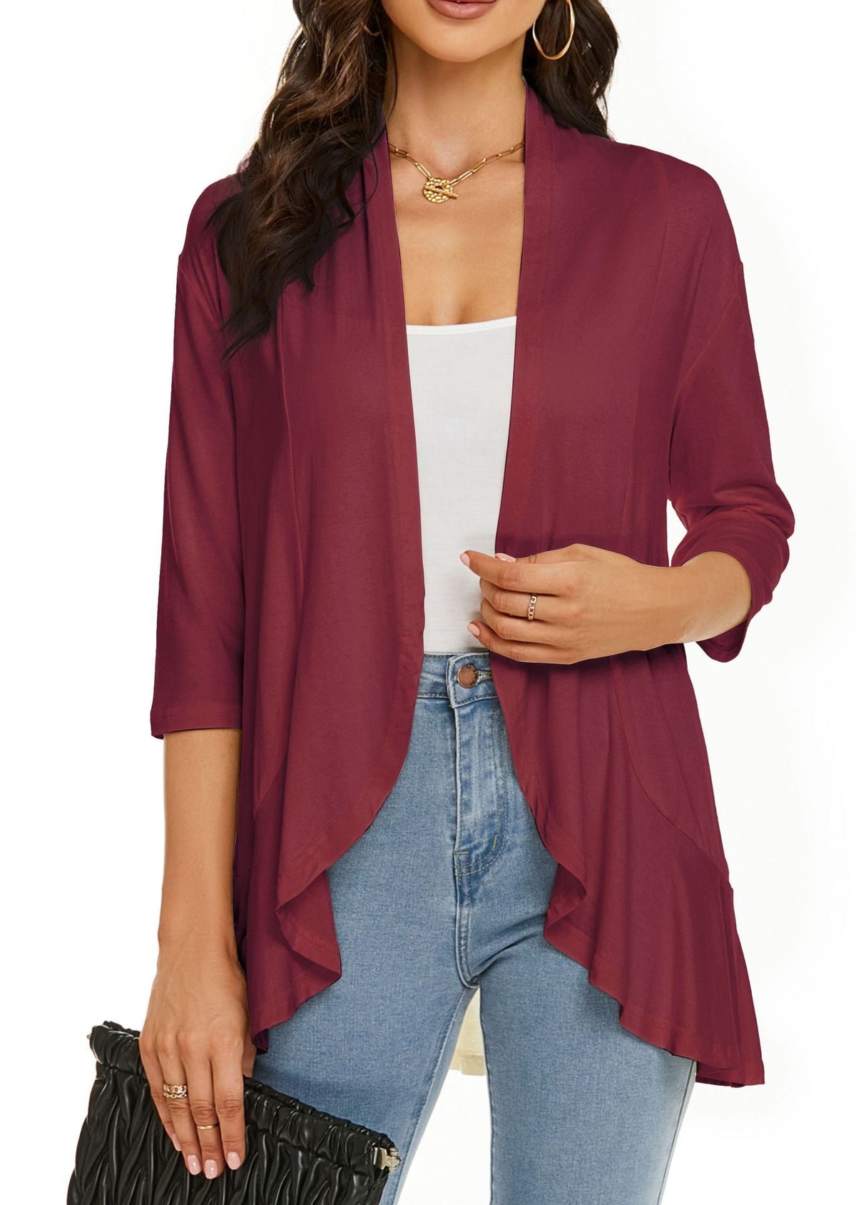 Γυναικείες Κάλτσες Cardigan, Ελαφριές και Casual με Ανοιχτό Μπροστινό Μέρος