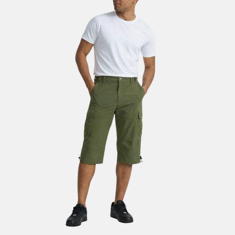 Παντελόνι Cargo - Βερμούδα Cargo με Πολλές Τσέπες