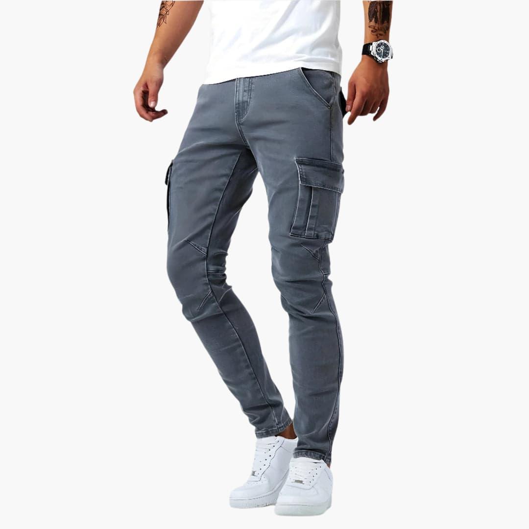 Ανδρικό Παντελόνι Cargo Slim-Fit