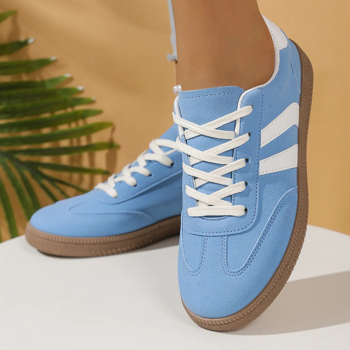 Γυναικεία Casual Sneakers με Κορδόνια