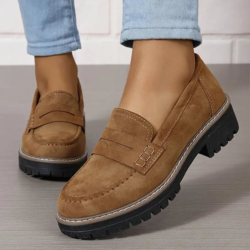 Γυναικεία Chunky Loafers με Πλατφόρμα