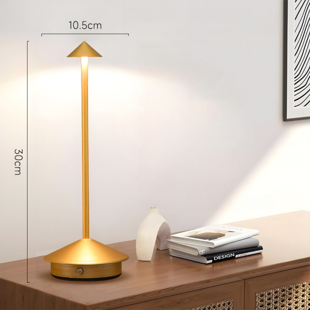 Επιτραπέζιο Φωτιστικό | Ασύρματο | Dimmer Αφής & Φόρτιση USB