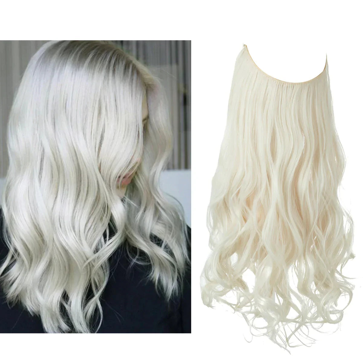 ΕExtensions Μαλλιών Clip-in – 100% Φυσική Τρίχα για Φυσικό Αποτέλεσμα σε Μήκη 16-22 Ιντσών – Ιδανικά για Άμεσο Πλούσιο Όγκο και το Επιθυμητό Μήκος για Κάθε Περίσταση