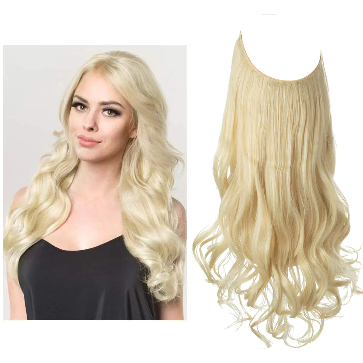 ΕExtensions Μαλλιών Clip-in – 100% Φυσική Τρίχα για Φυσικό Αποτέλεσμα σε Μήκη 16-22 Ιντσών – Ιδανικά για Άμεσο Πλούσιο Όγκο και το Επιθυμητό Μήκος για Κάθε Περίσταση