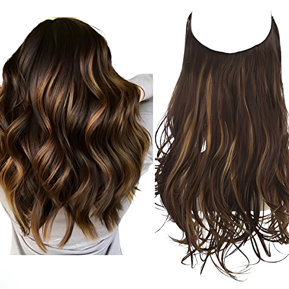 Τρέσες Extensions Μαλλιών Clip-in Remy – Χωρίς Ραφές, Φυσικός Όγκος και Μήκος