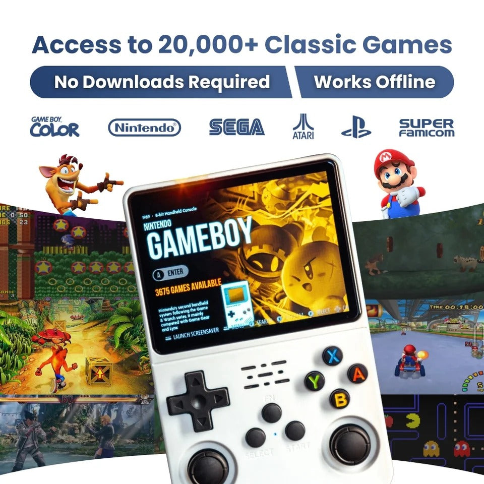 Ρετρό Φορητή Κονσόλα για Κλασικό Gaming