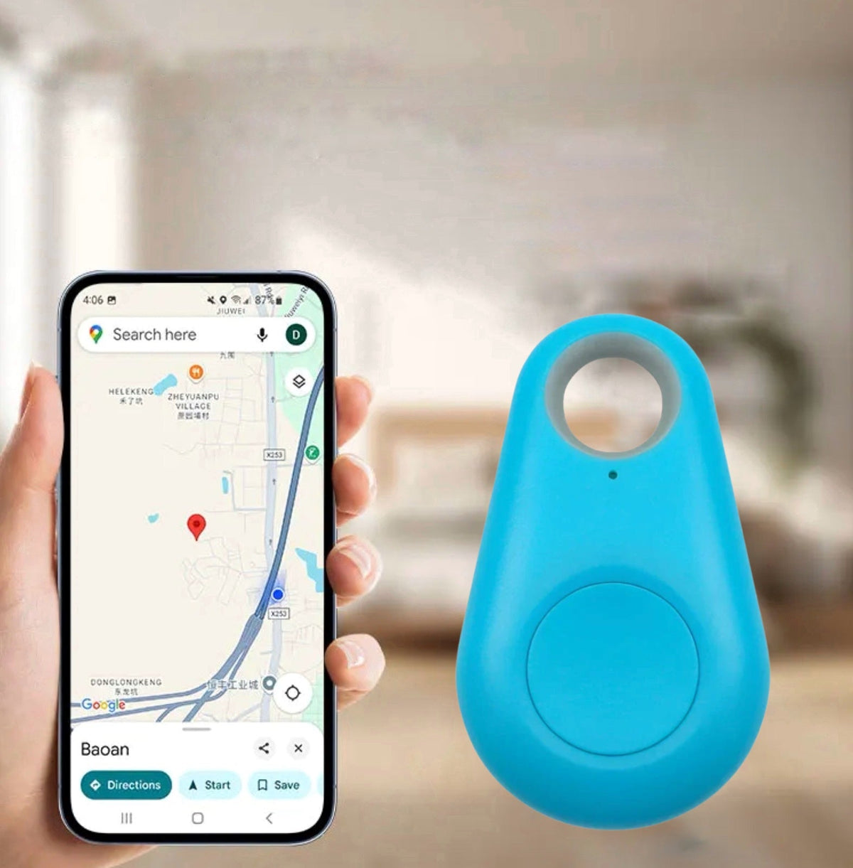Μίνι Συσκευή Εντοπισμού GPS για Παιδιά με Εντοπισμό Πραγματικού Χρόνου & Λειτουργία SOS