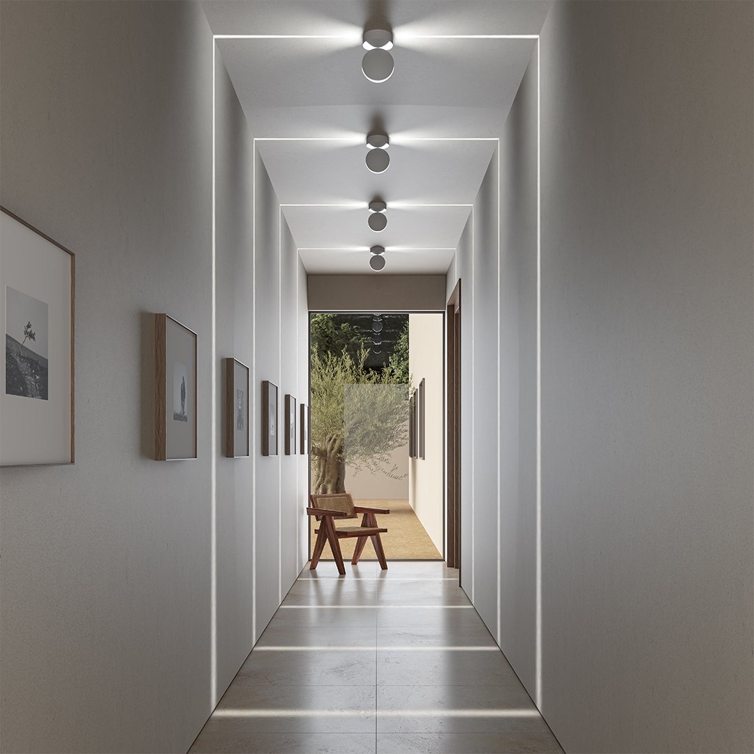 LED Επιτοίχιο Φωτιστικό με Σχεδιασμό Αλλαγής Χρωμάτων
