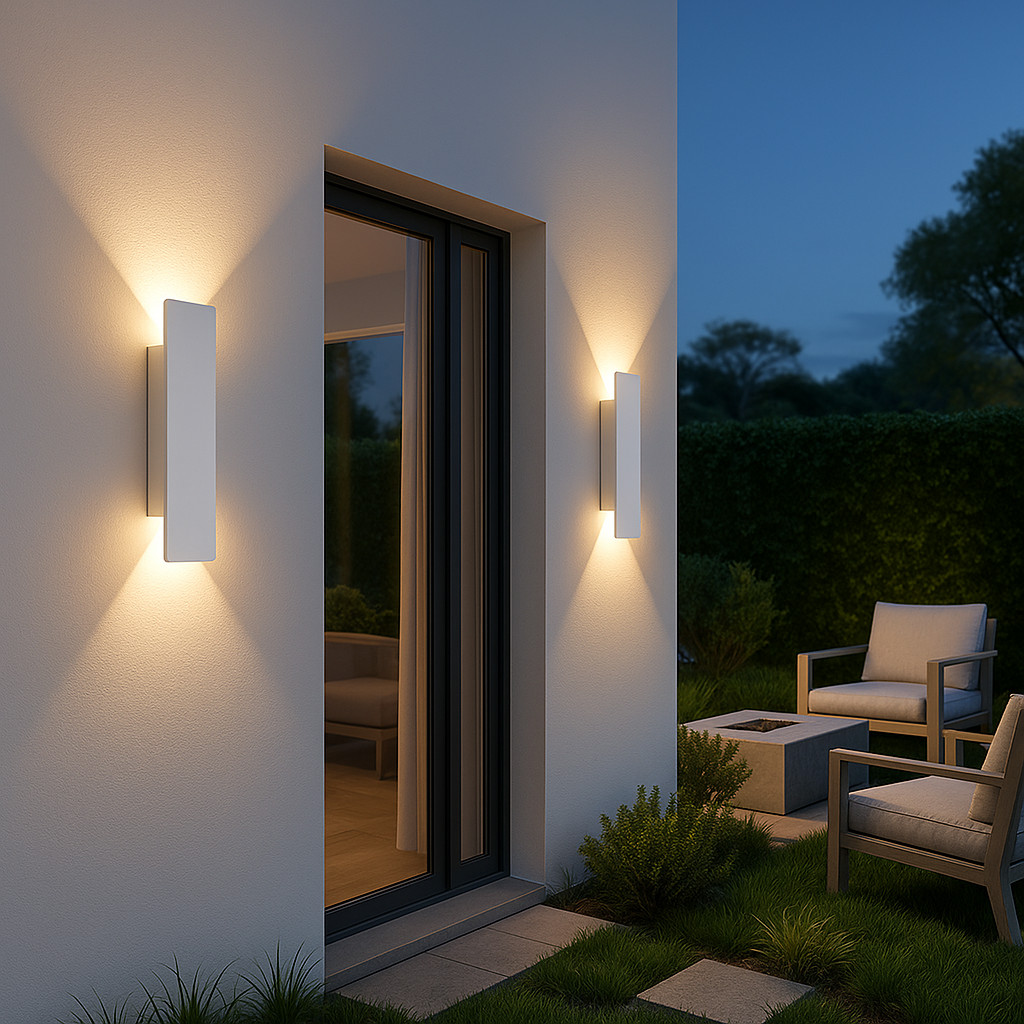 LED Φωτιστικό Τοίχου Εξωτερικού Χώρου Streamline – Αδιάβροχο IP65 – Διαθέσιμο σε 4 Μεγέθη
