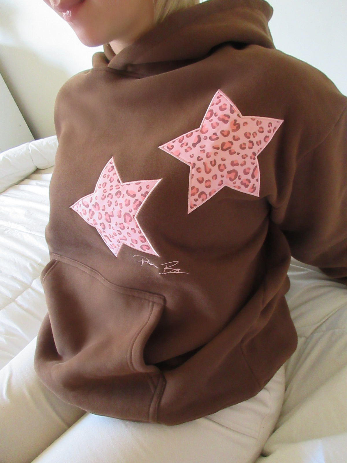 Φούτερ με Κουκούλα Leopard Star