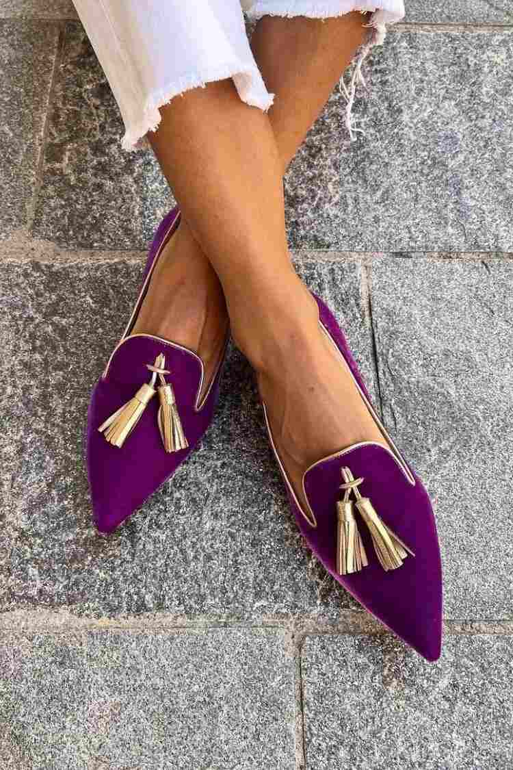 Ορθοπεδικά Γυναικεία Loafers με Φούντες