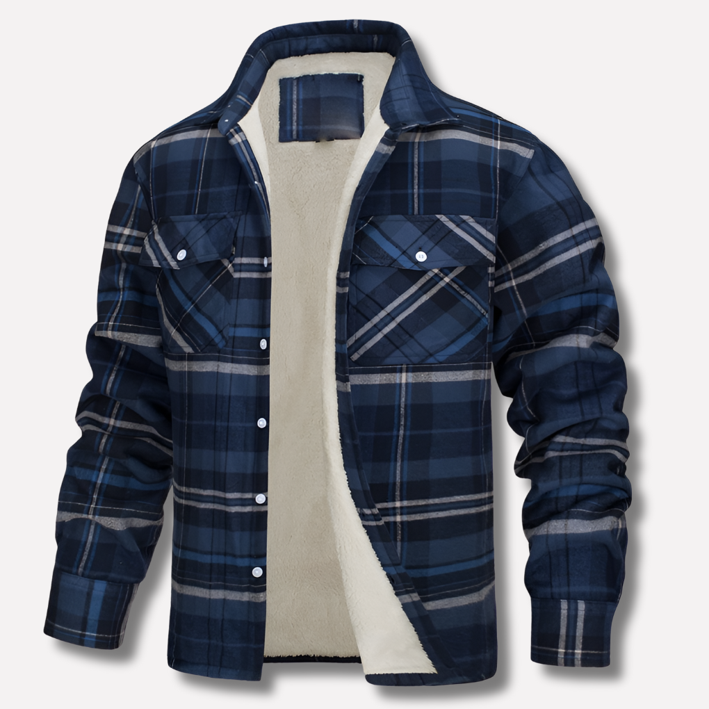 Βαμβακερό Καρό Φλανελένιο Πουκάμισο Lumberjack