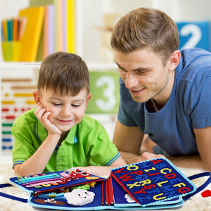 Πίνακας Δραστηριοτήτων Montessori Busy Board - Βελτιωμένη Έκδοση