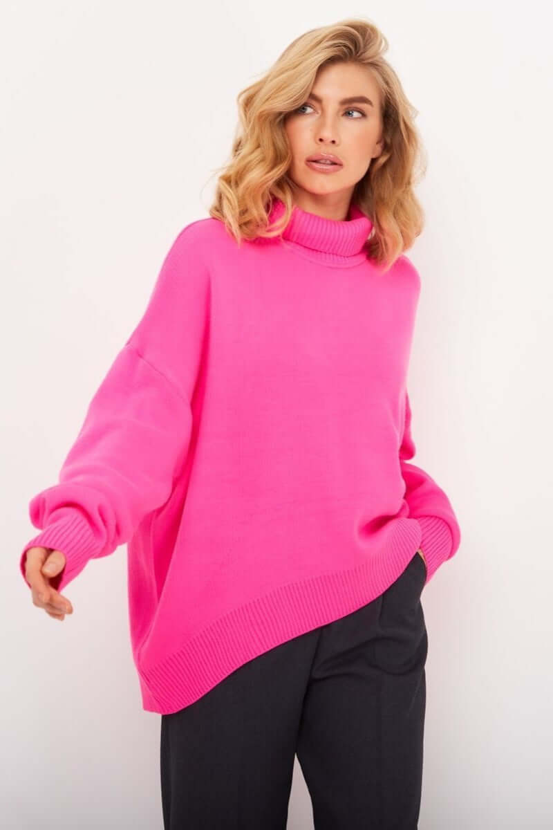 Γυναικείο Oversized Πλεκτό Ζιβάγκο