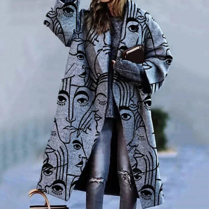 Γυναικείο Μακρύ Oversized Παλτό