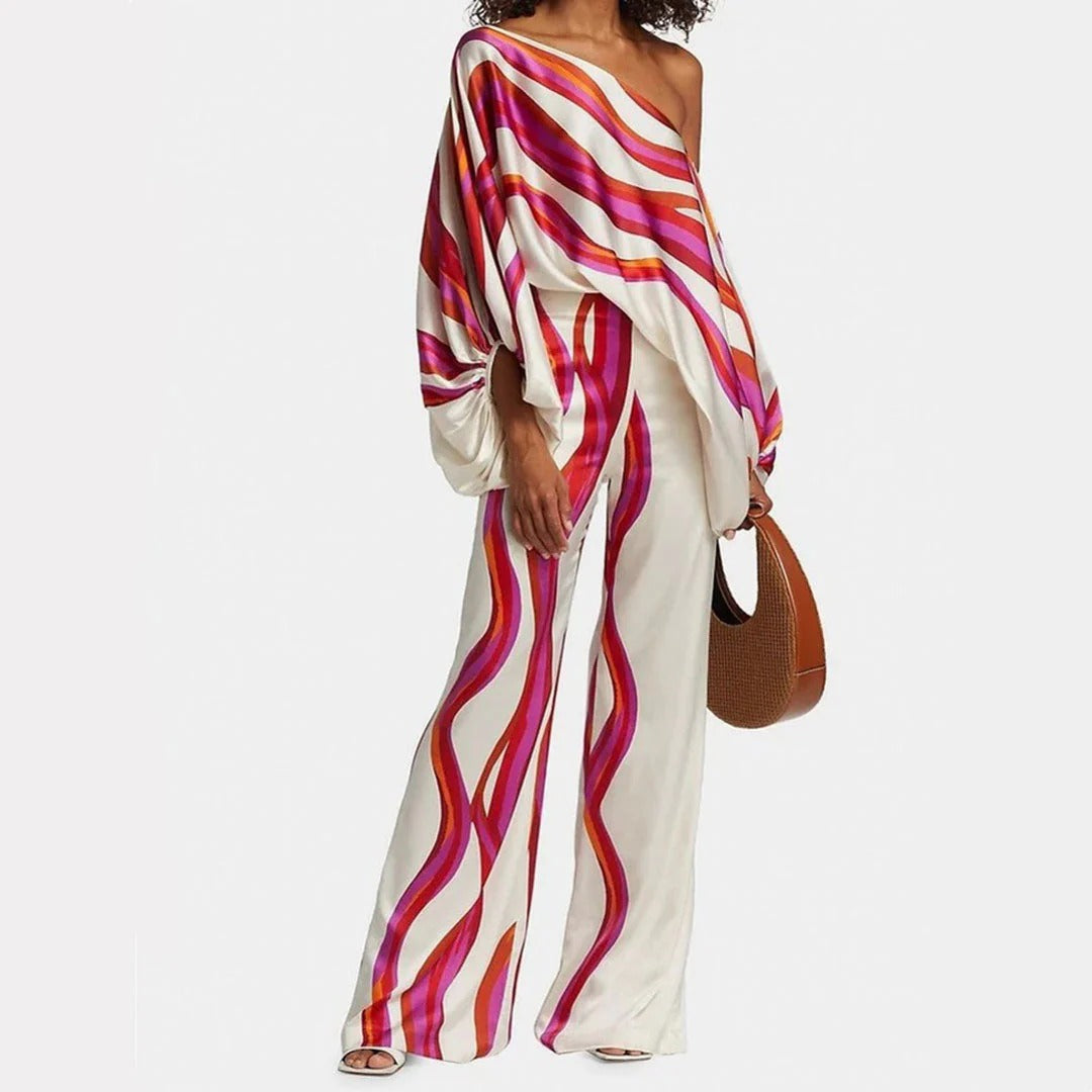 Γυναικείο Σετ Δύο Τεμαχίων με Ακάλυπτους Ώμους