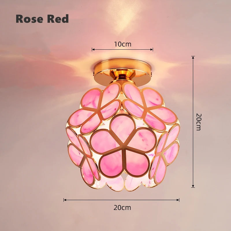 Σκανδιναβικό Φωτιστικό Οροφής Πέταλο για Διάδρομο | Κομψό Φωτιστικό για Διάδρομο και Υπνοδωμάτιο