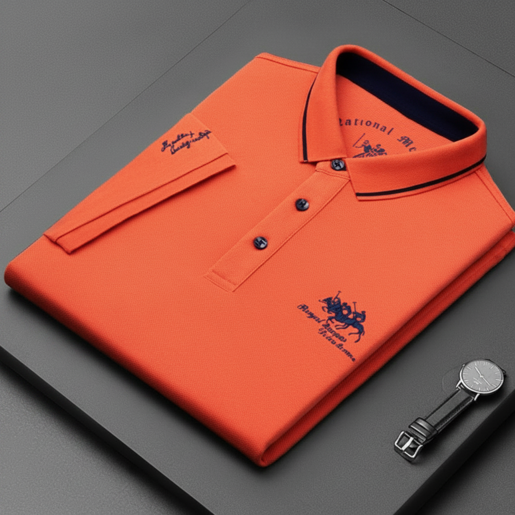 Κάζουαλ Ανδρικό Μπλουζάκι Πόλο Κοντομάνικο Βαμβακερό με Κουμπιά