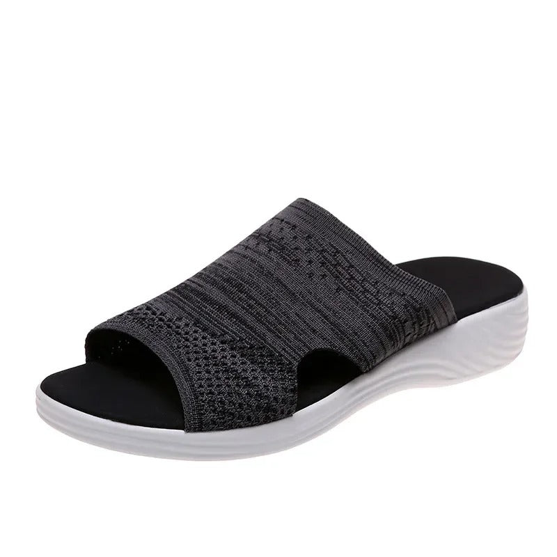 Γυναικεία Αναπνεόμενα Παντόφλια Slip-On με Ανατομική Σόλα