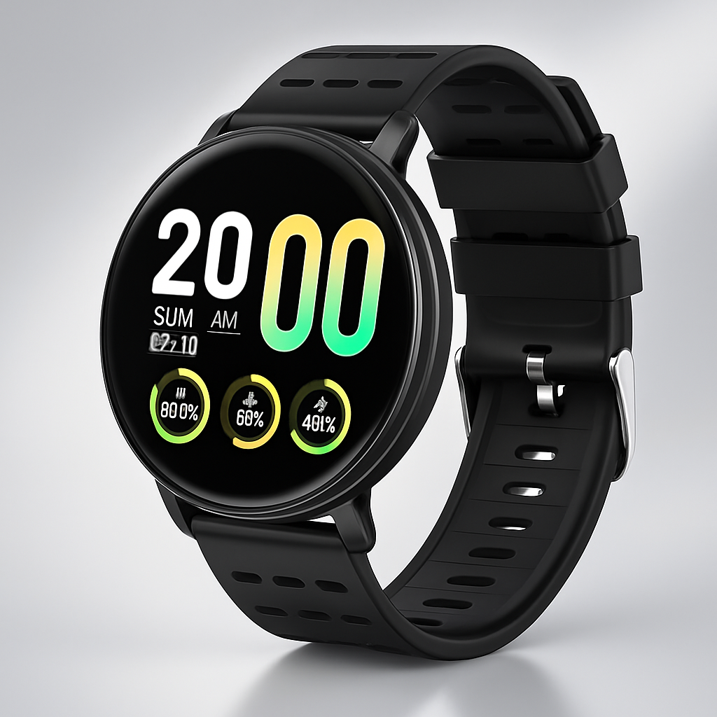 Αδιάβροχο Smartwatch με Παρακολούθηση Φυσικής Κατάστασης και Ύπνου για Καθημερινή Χρήση