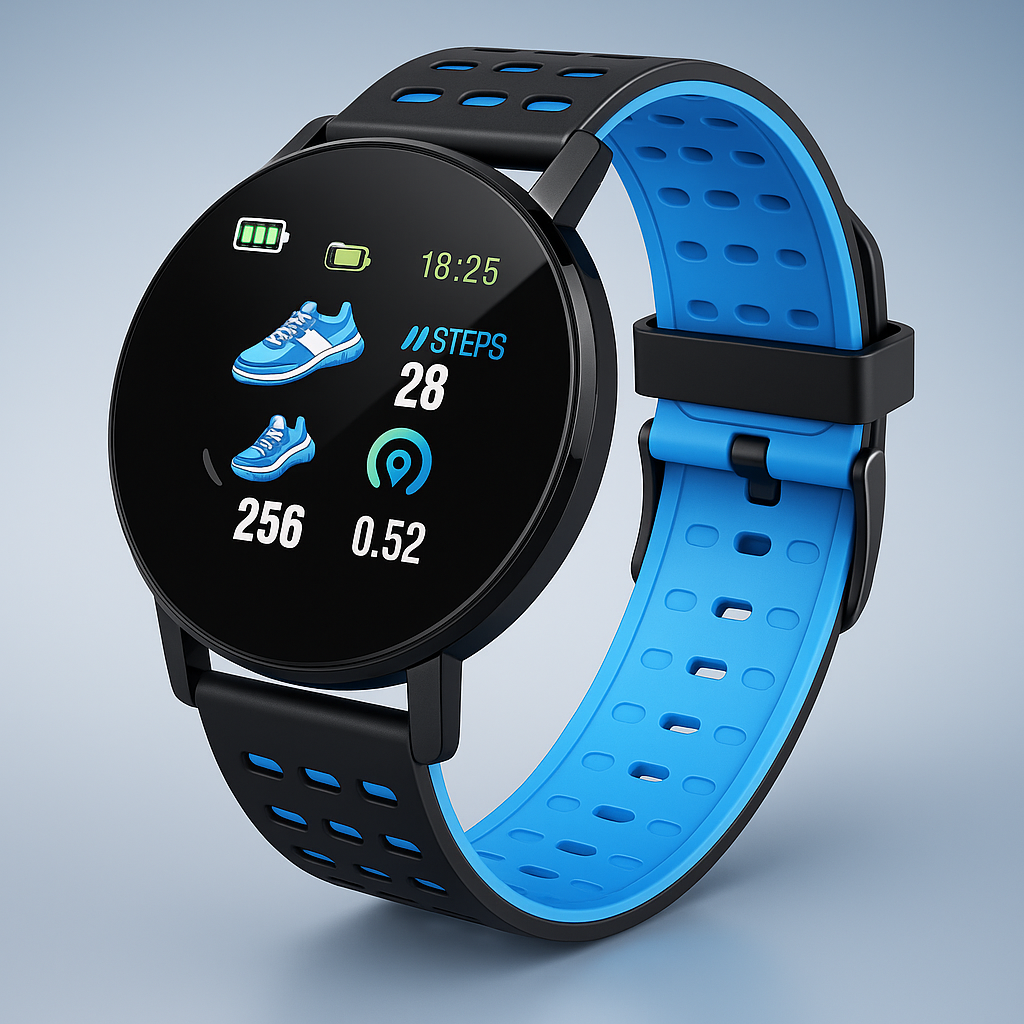 Αδιάβροχο Smartwatch με Παρακολούθηση Φυσικής Κατάστασης και Ύπνου για Καθημερινή Χρήση