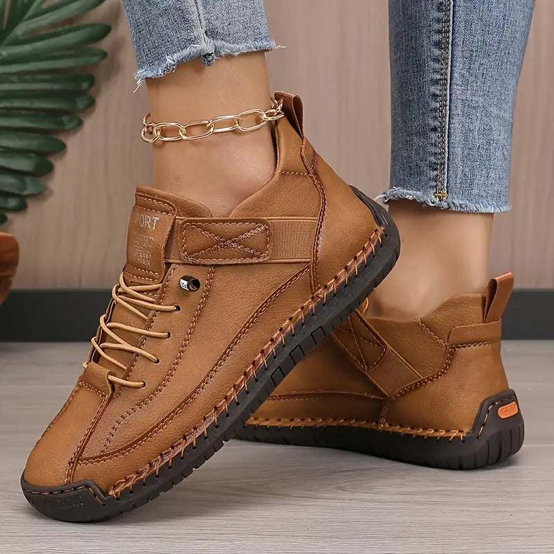 Γυναικεία Sneakers με Ορθοπεδική Σόλα και Ελαστικά Τμήματα