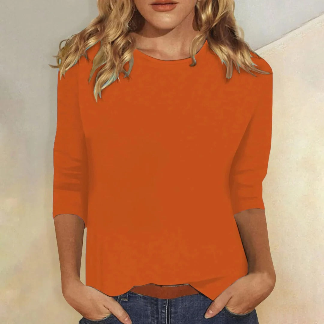 Γυναικείο T-Shirt με Μανίκι 3/4