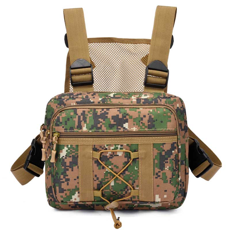 Unisex Τακτικό Τσαντάκι Στήθους Chest Rig - Αδιάβροχος Εξοπλισμός για Εξωτερικές Δραστηριότητες