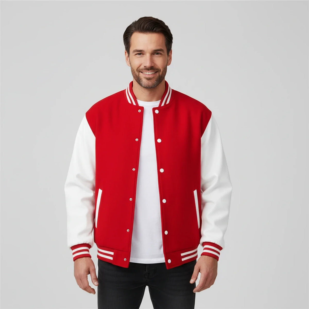 Κλασικό Ανδρικό Μπουφάν Varsity