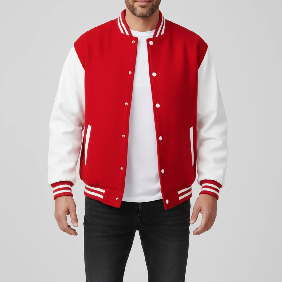 Κλασικό Ανδρικό Μπουφάν Varsity