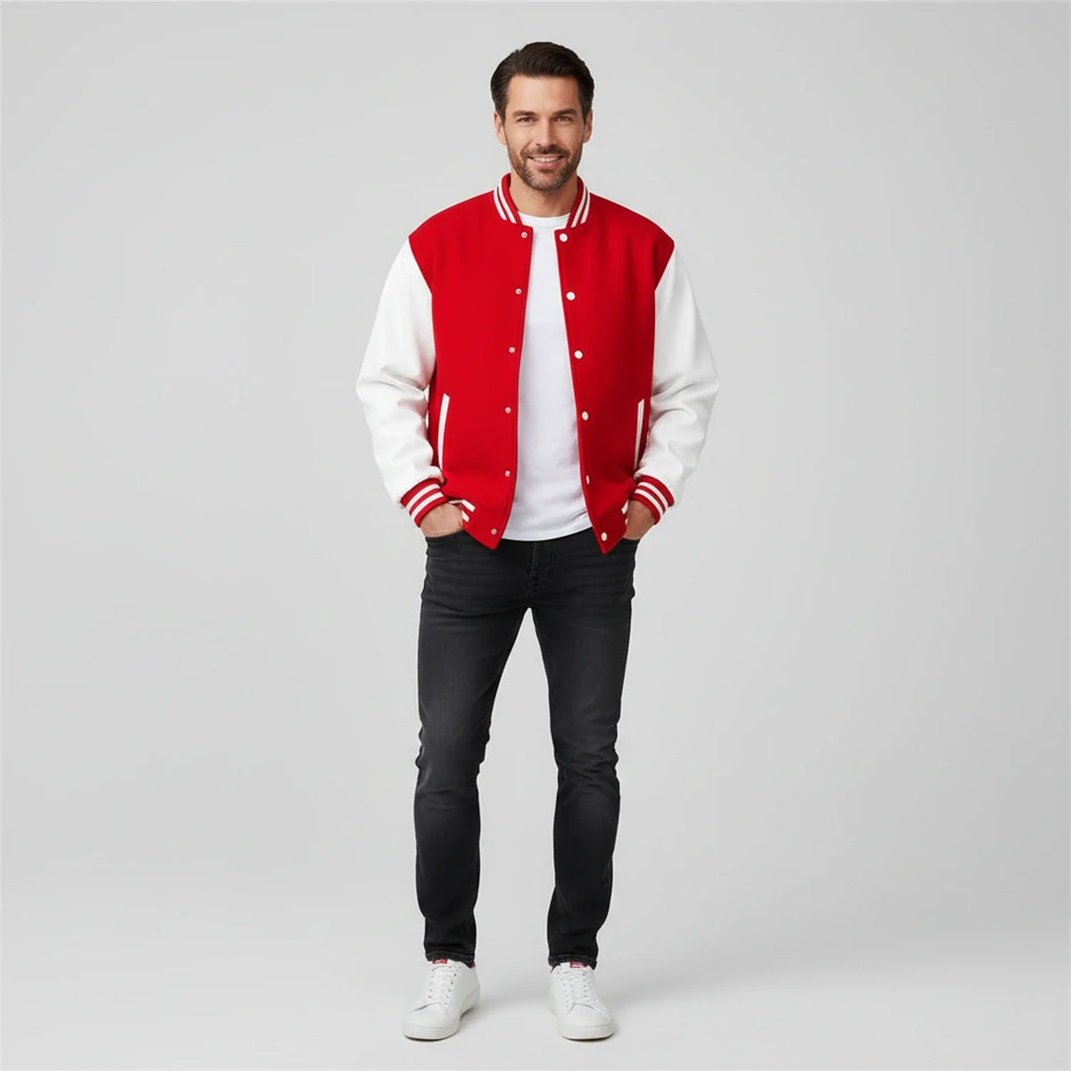Κλασικό Ανδρικό Μπουφάν Varsity