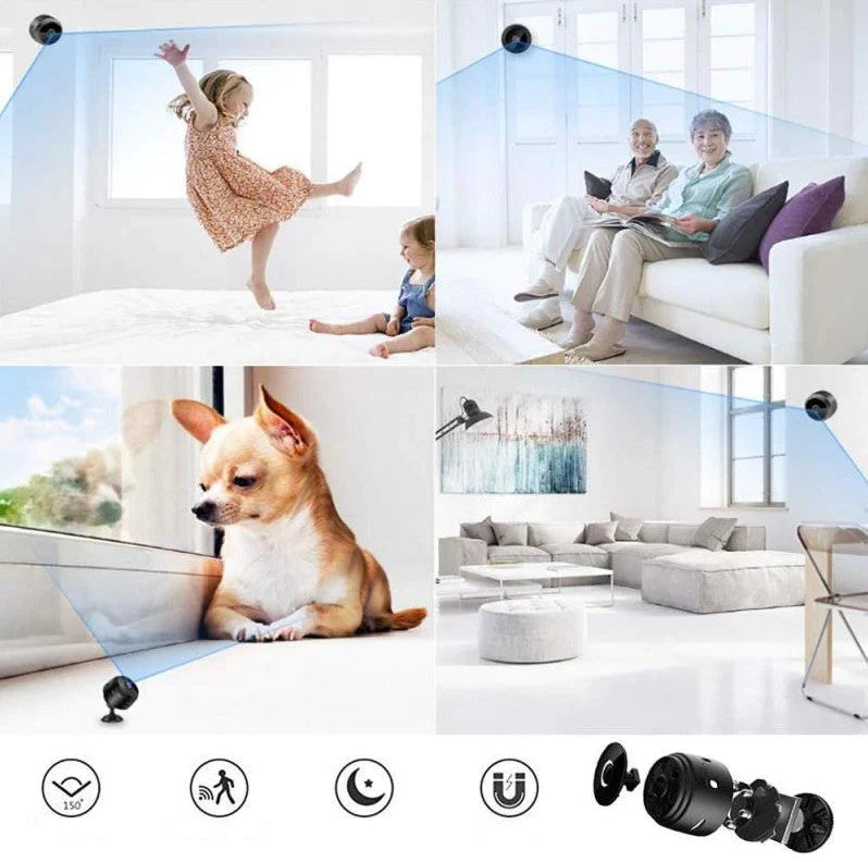Ασύρματη Κάμερα WiFi 1080P με Νυχτερινή Όραση